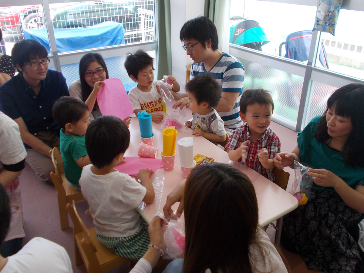 参観交流会で楽しいひととき