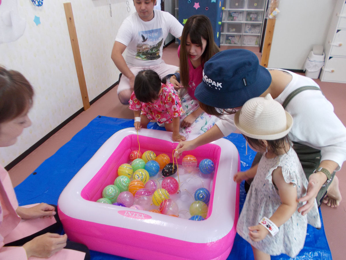 夏の交流会を親子でエンジョイ